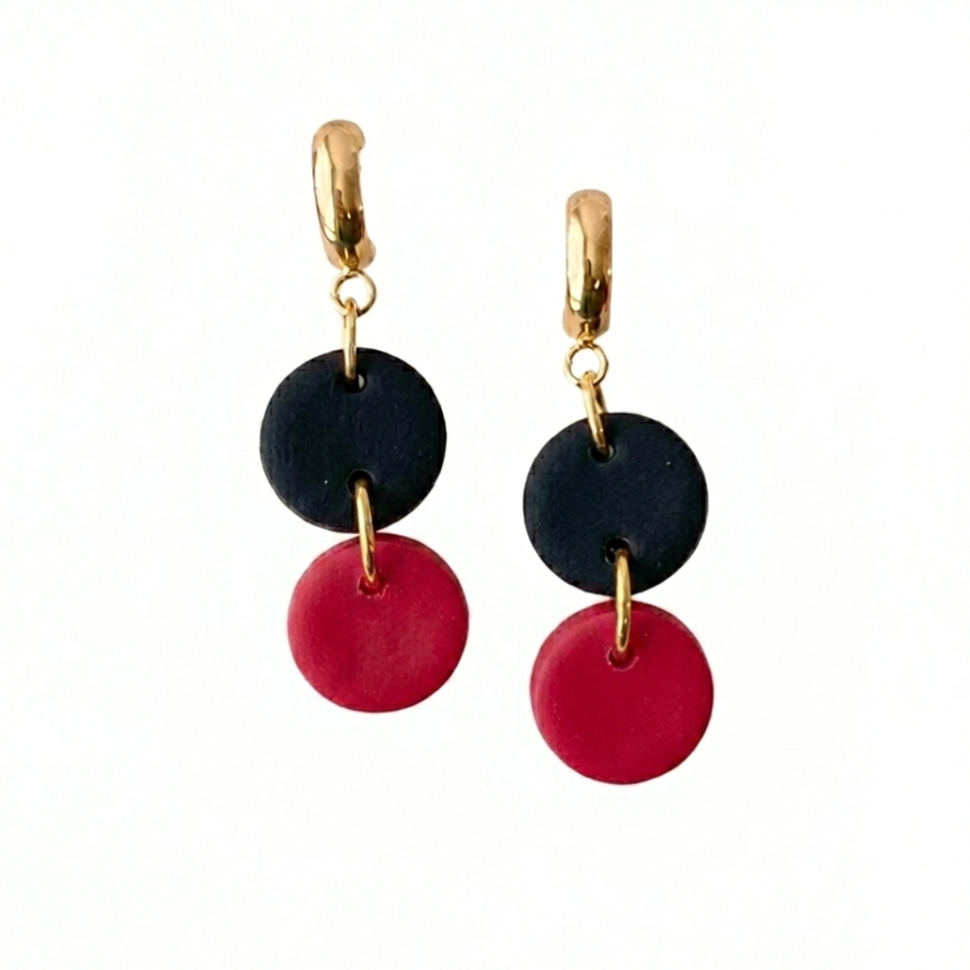 Ember | Gameday Huggie Hoop Earrings