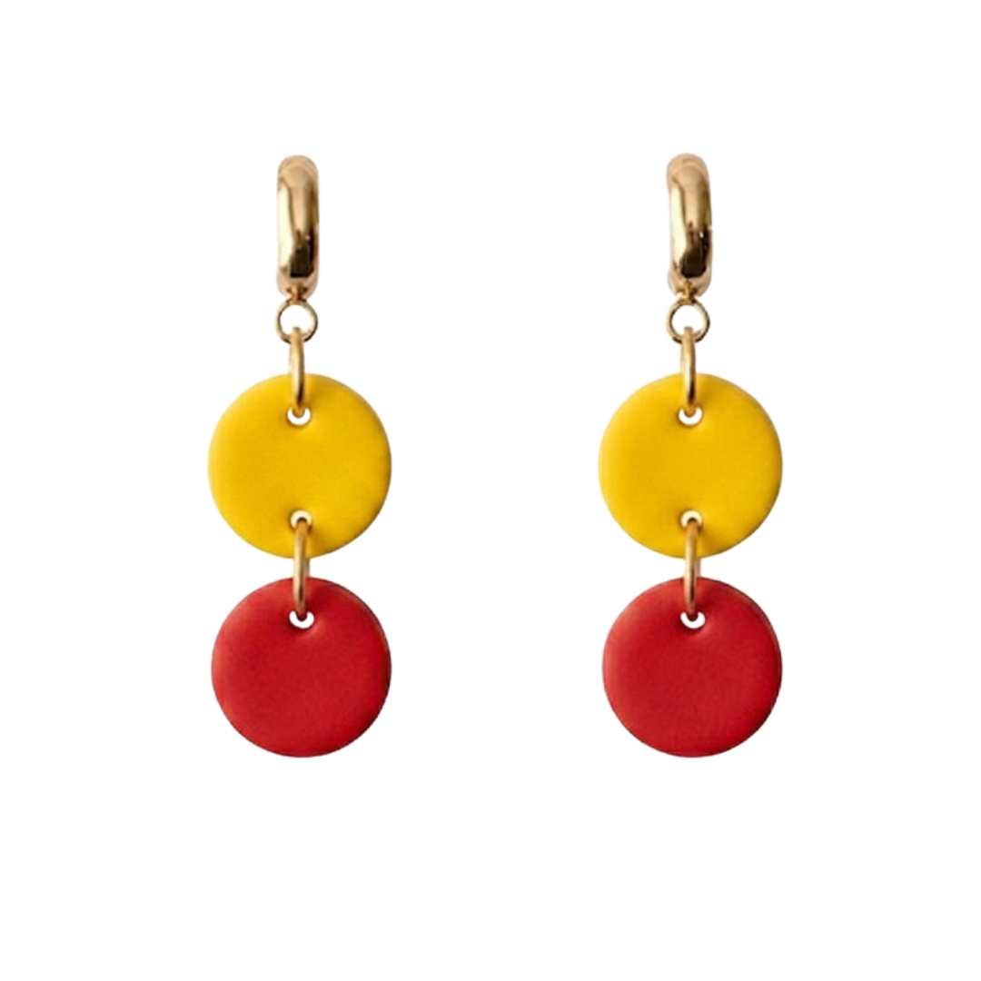 Ember | Gameday Huggie Hoop Earrings