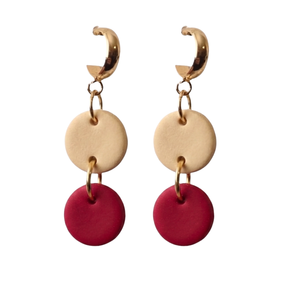 Ember | Gameday Huggie Hoop Earrings
