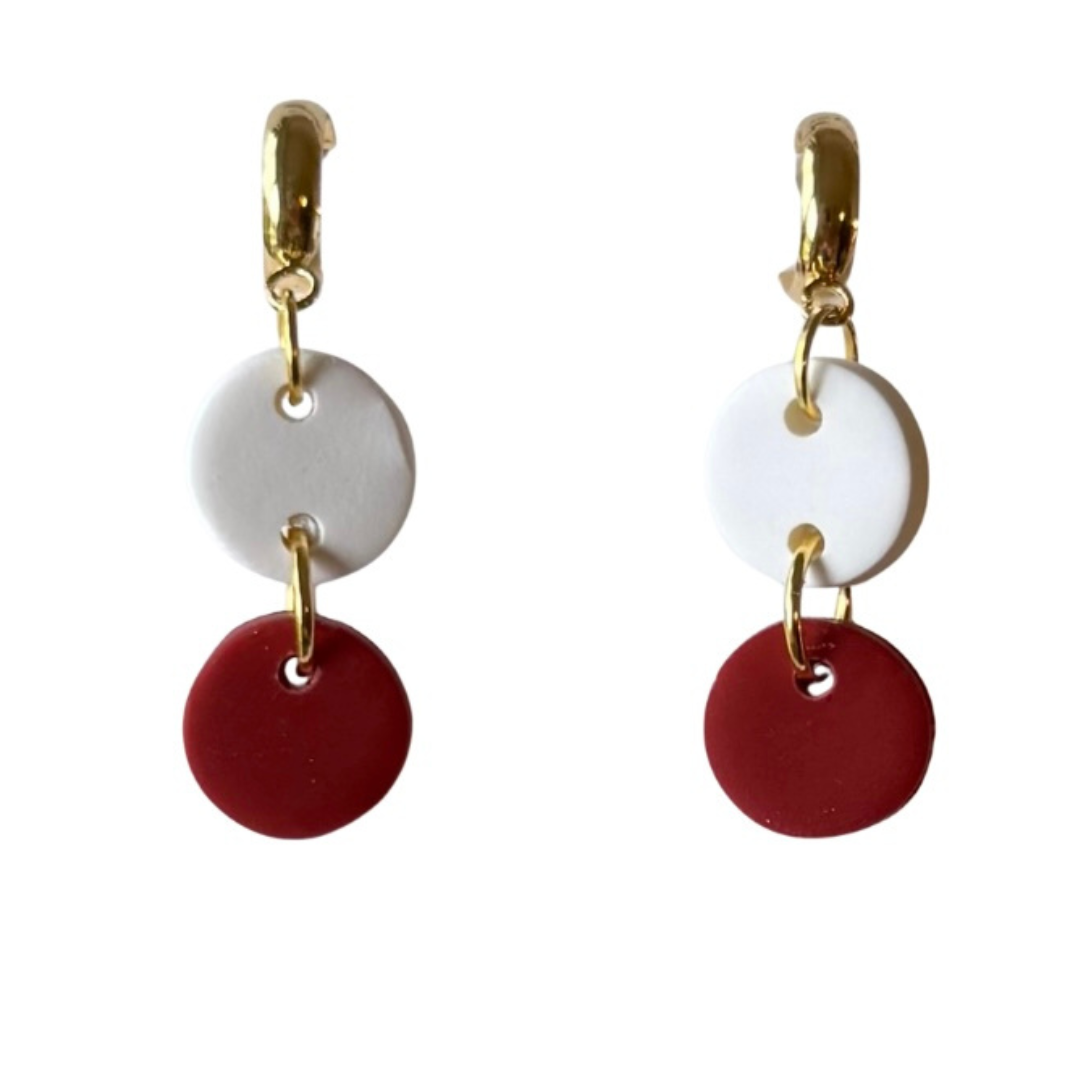 Ember | Gameday Huggie Hoop Earrings