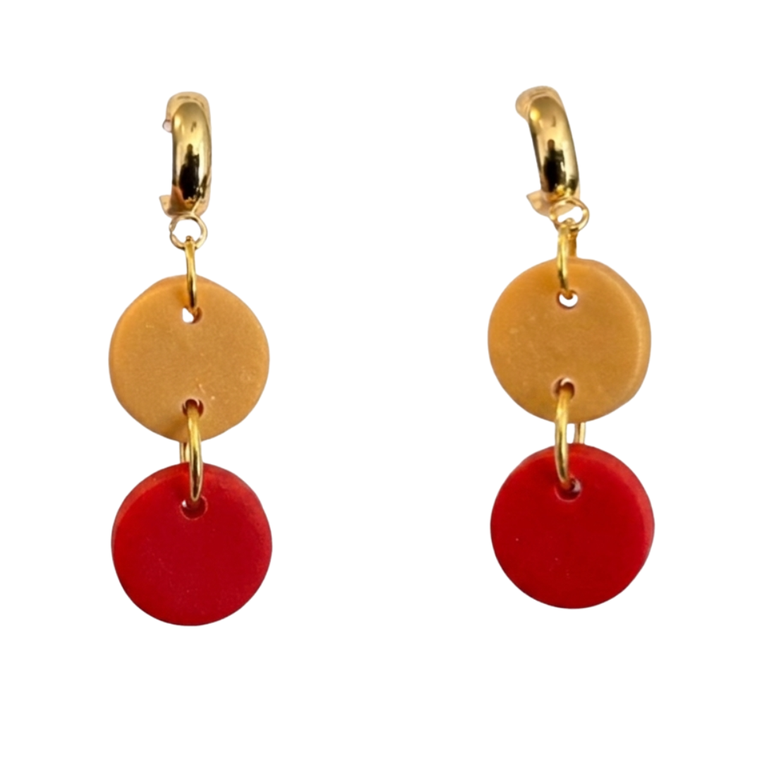 Ember | Gameday Huggie Hoop Earrings