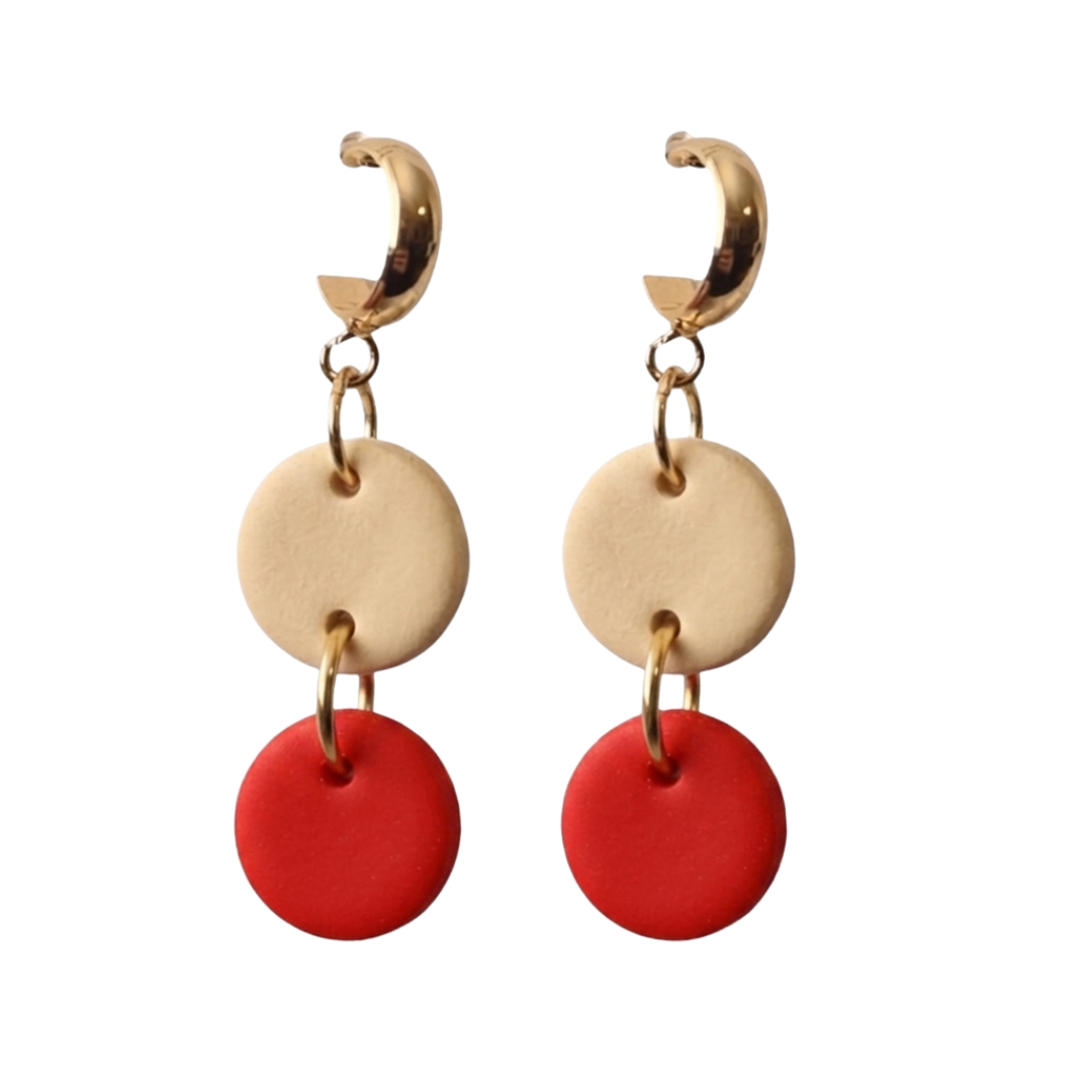Ember | Gameday Huggie Hoop Earrings