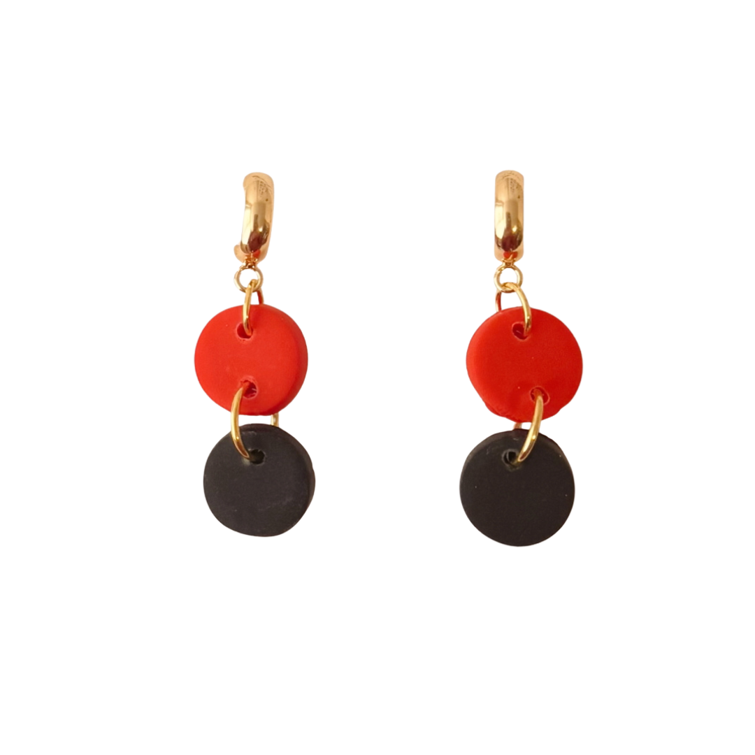 Ember | Gameday Huggie Hoop Earrings