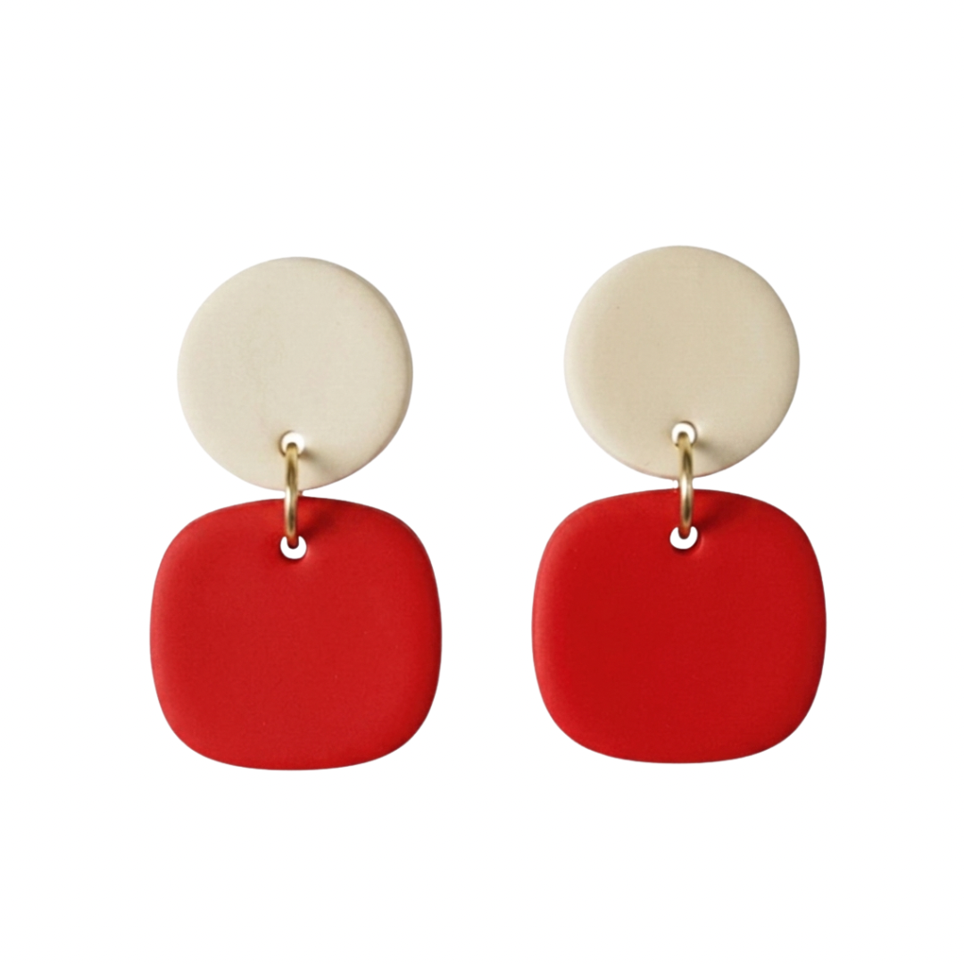 Gemma | Minimalist Drop Earrings