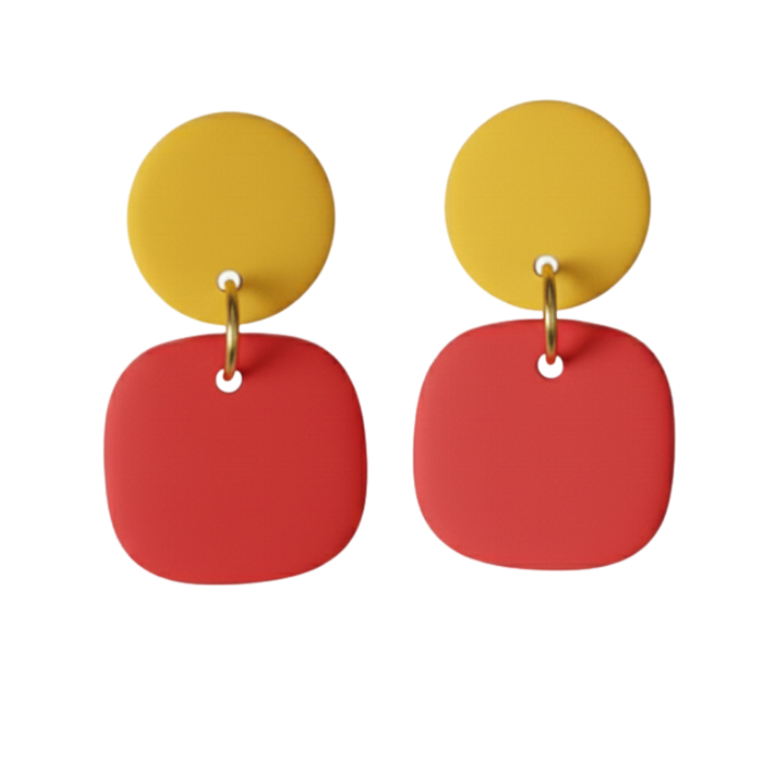 Gemma | Minimalist Drop Earrings