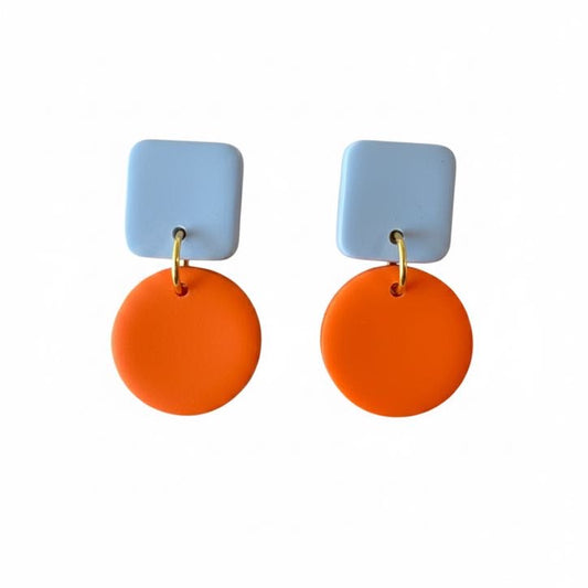 Emelyn-Pale blue and Orange