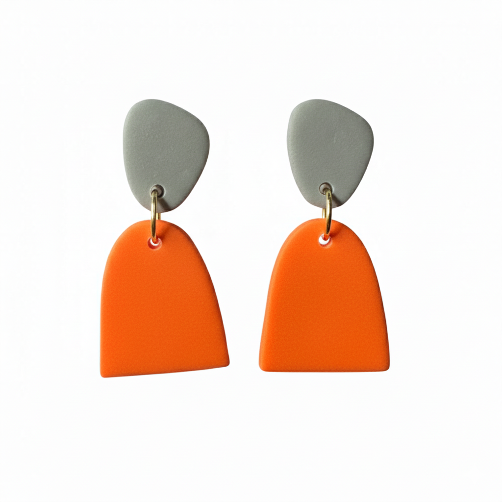 Mica-Orange and Grey