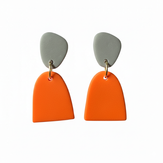 Mica-Orange and Grey