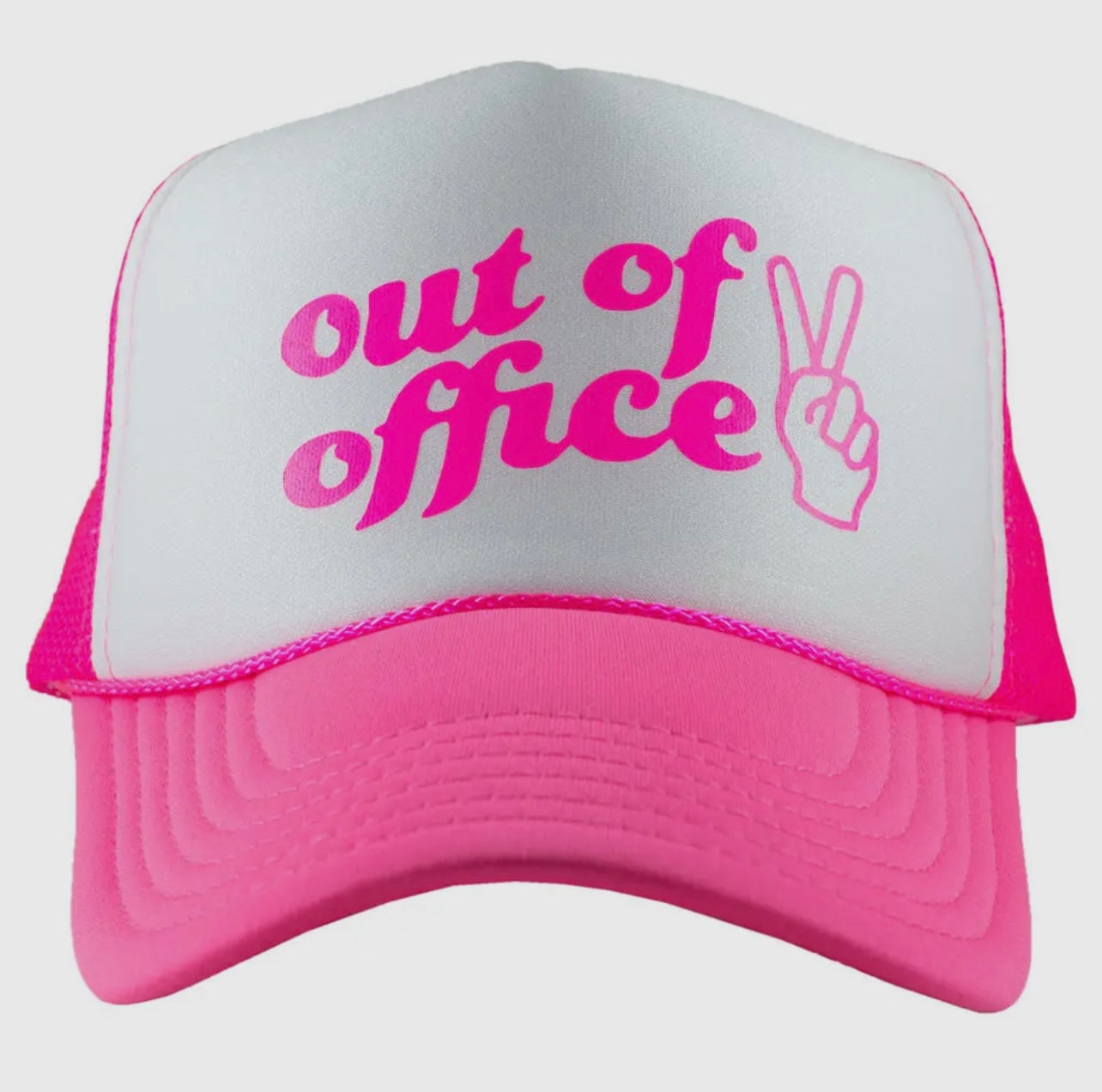 Out Of Office Decal Trucker Hat