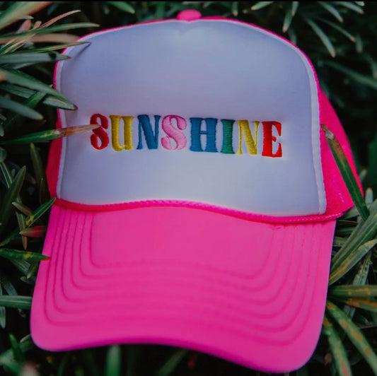 Sunshine Multicolored Trucker Hat