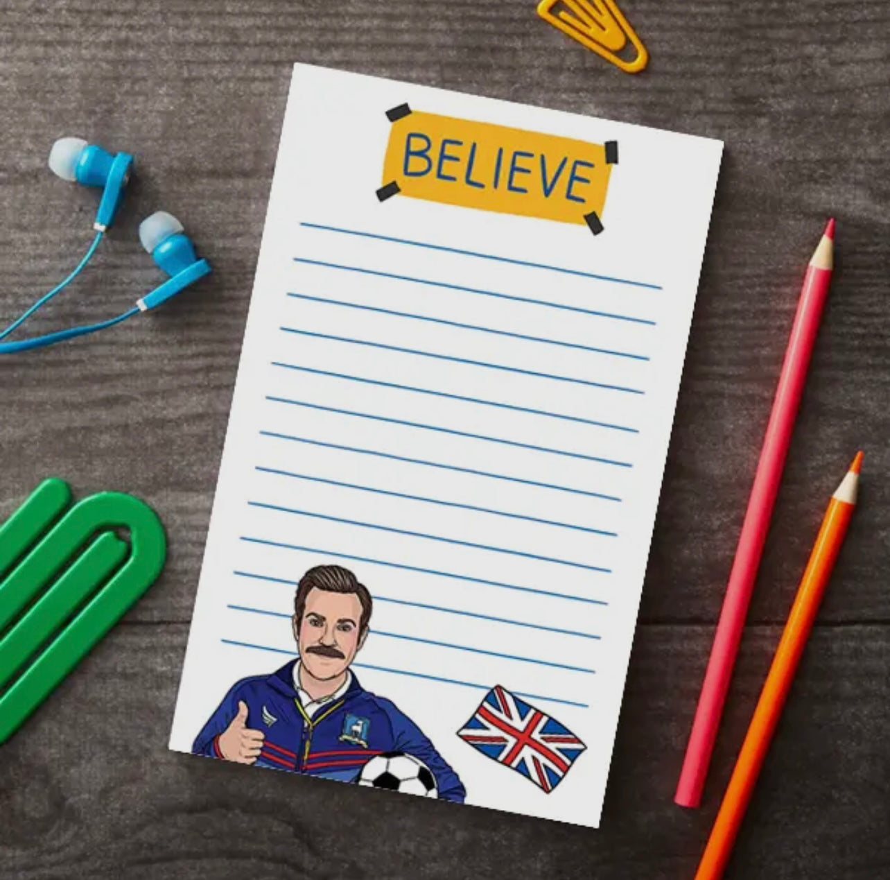 Notepad: Ted Believe
