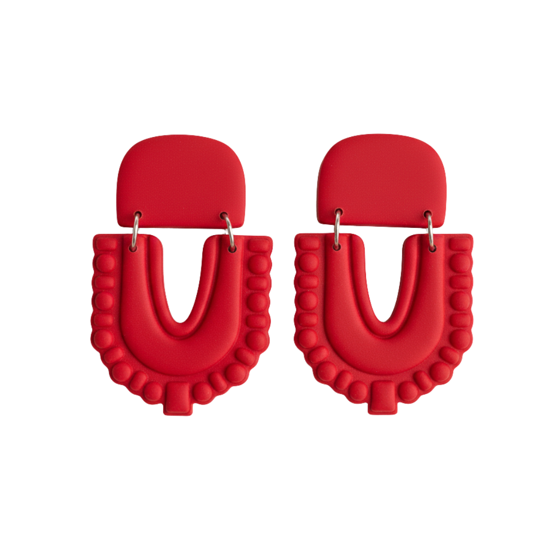 Jayla | Matte Statement Earrings