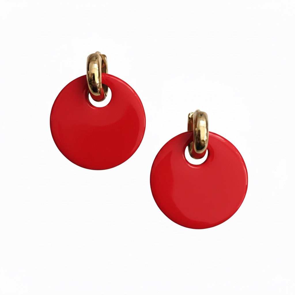 Maeve | Gameday Huggie Hoop Drop Earrings