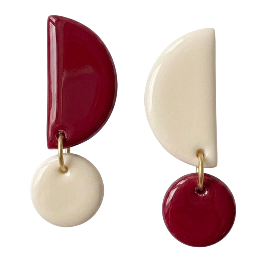 Mae | Gameday Statement Gold Earrings