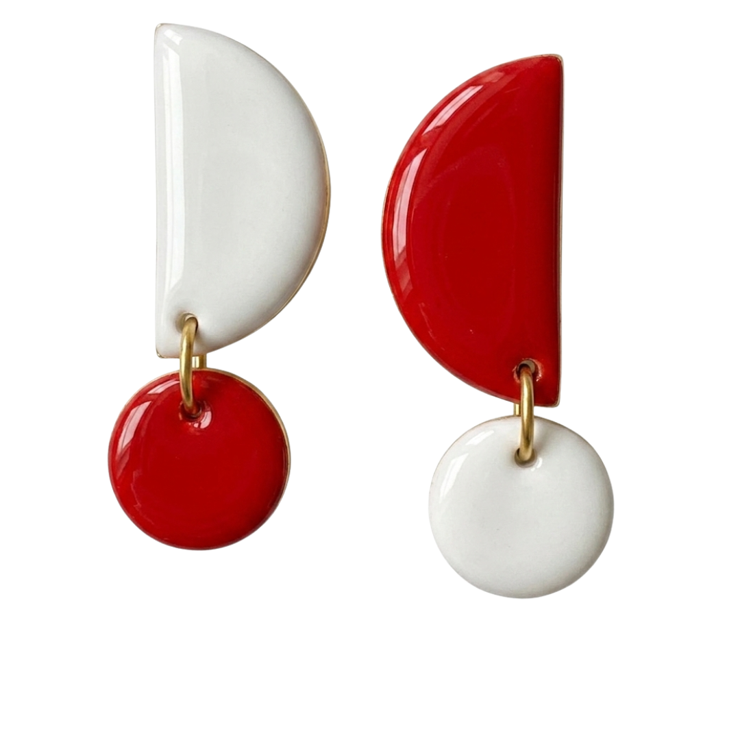 Mae | Gameday Statement Gold Earrings