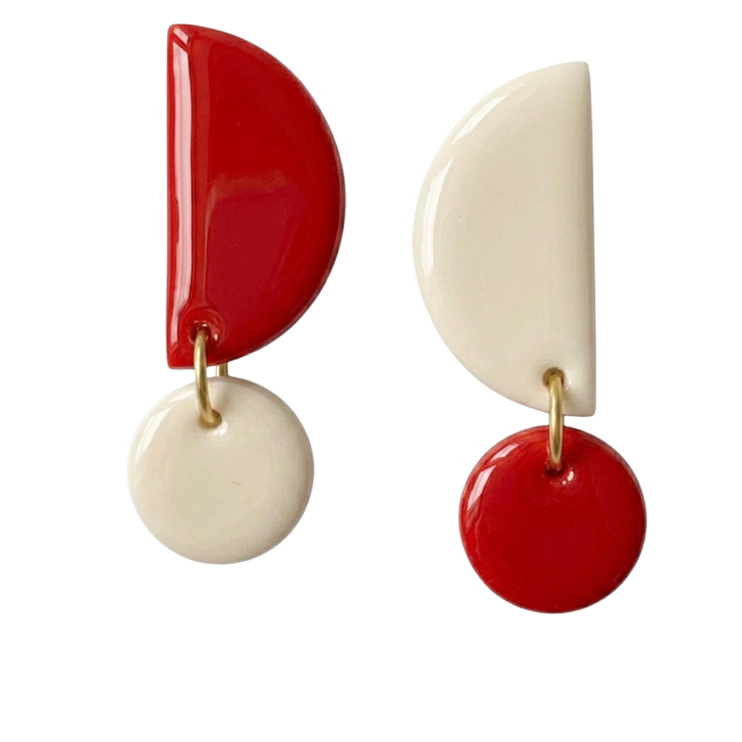 Mae | Gameday Statement Gold Earrings
