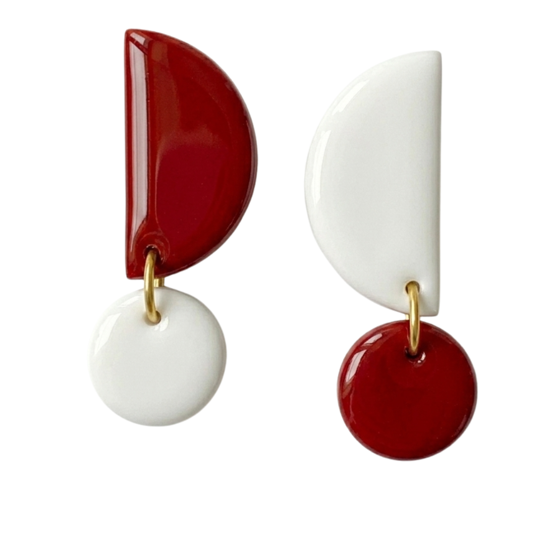 Mae | Gameday Statement Gold Earrings