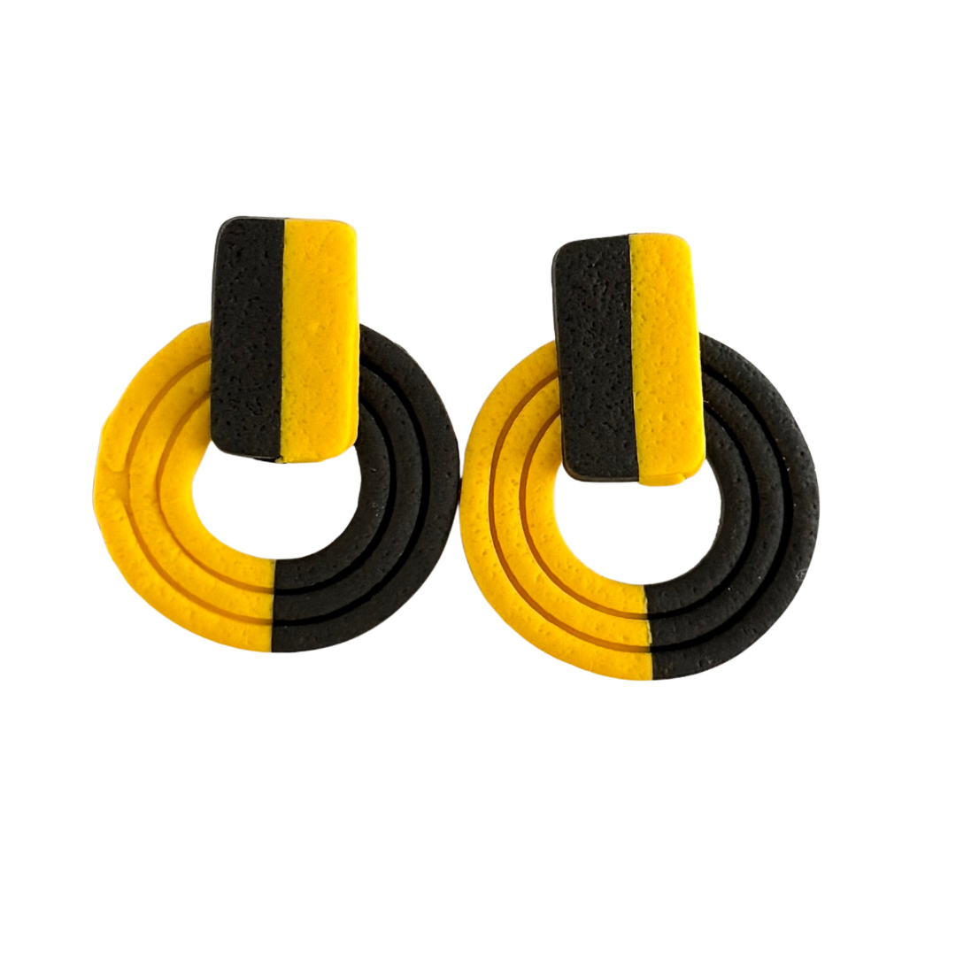 NERINE- BLACK AND YELLOW