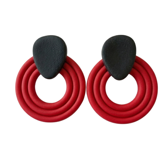 Presley | Gameday Circle Stud Earrings