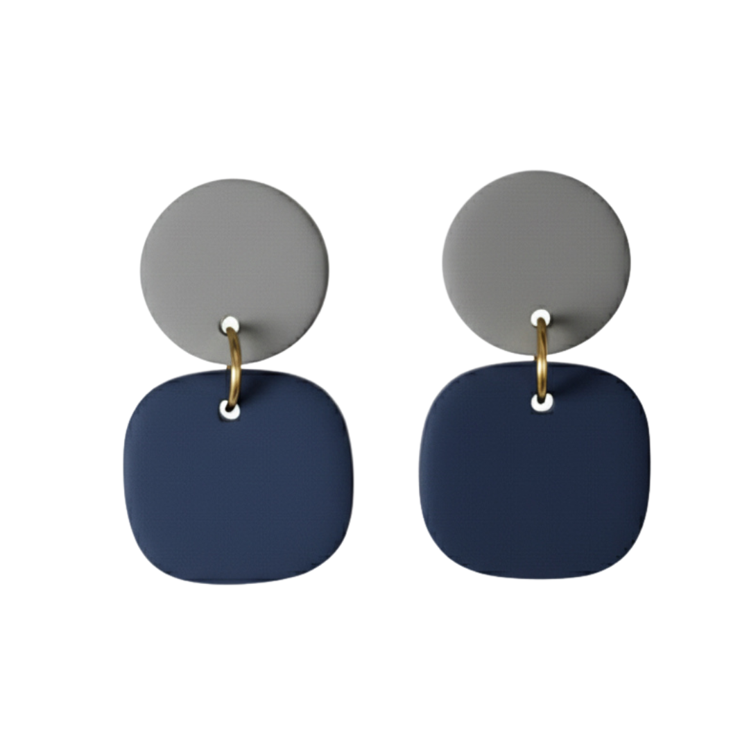 Dainty-Navy and Grey
