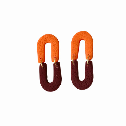 Lyric-Maroon and Orange