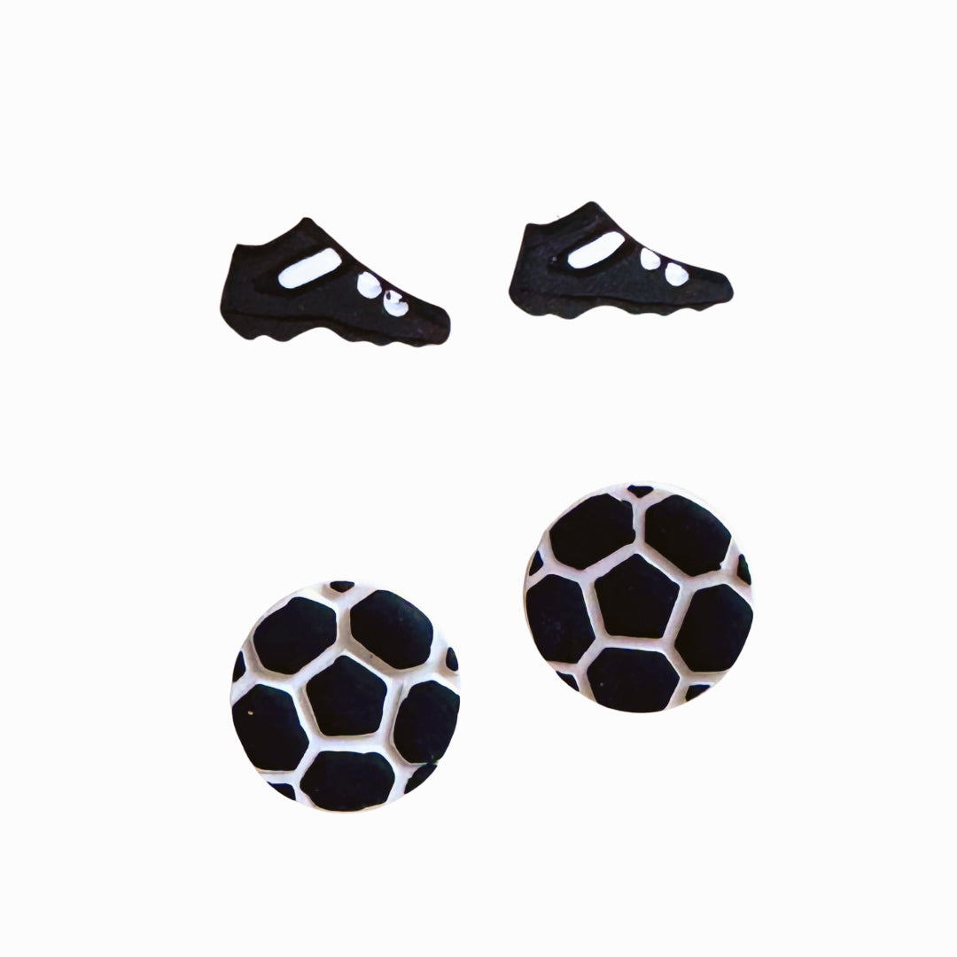 Soccer Studs | Soccer Earrings | Game Day Earrings