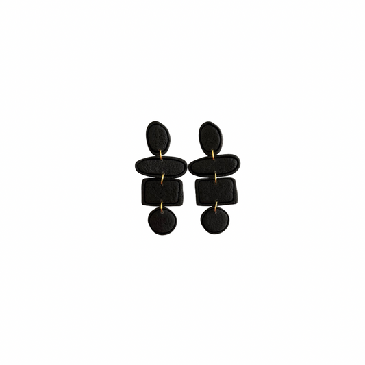 Black Organic Shapes